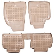 Rezaw-Plast rubber mats beige with higher edge Lexus RX 03-09 set of 4 - Car Mats