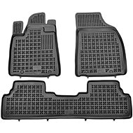 Rezaw-Plast rubber mats black with higher edge Lexus RX 09-15 12- set of 3 pcs - Car Mats