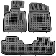 Rezaw-Plast rubber mats black with higher edge Lexus RX 15- set of 3 pcs - Car Mats