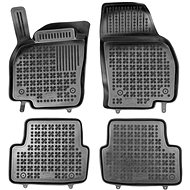Rezaw-Plast rubber mats black with higher edge VW Polo 17- set of 4 - Car Mats