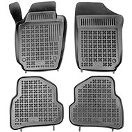 Rezaw-Plast rubber mats black with higher edge VW Polo 09- set of 4 - Car Mats