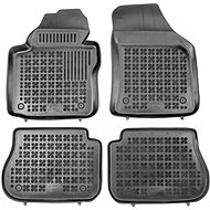 Rezaw-Plast rubber mats black with higher edge VW Caddy 04- 5 seats, set of 4 - Car Mats