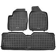 Rezaw-Plast gumové koberečky černé s vyšším okrajem VW Sharan 95-00 5 míst, sada 3 ks - Car Mats