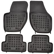 Rezaw-Plast rubber mats black with higher edge Volvo V40, 12- set of 4 - Car Mats