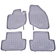 Rezaw-Plast rubber mats grey with higher edge Volvo XC70, 00-07 set of 4 - Car Mats