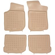 Rezaw-Plast rubber mats beige with higher edge Skoda Octavia 97-01 set of 4 - Car Mats