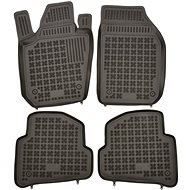 Rezaw-Plast gumové koberečky černé s vyšším okrajem Škoda Fabia 14- sada 4 ks - Car Mats