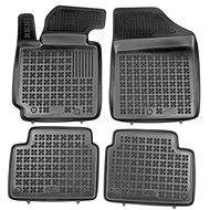 Rezaw-Plast rubber mats black with higher edge Hyundai Veloster 11- set of 4 pcs - Car Mats