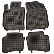 Rezaw-Plast rubber mats black with higher edge Hyundai i20, 14- set of 4 pcs - Car Mats