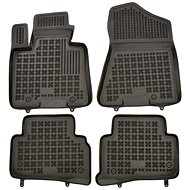 Rezaw-Plast rubber mats black with higher edge Hyundai Tucson 15- set of 4 pcs - Car Mats