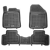 Rezaw-Plast rubber mats black with higher edge Hyundai Ioniq Hybrid 16-set of 4 - Car Mats