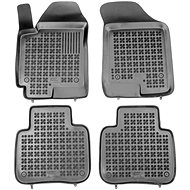 Rezaw-Plast rubber mats black with higher edge Kia Cerato 04- set of 4 - Car Mats
