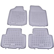 Rezaw-Plast rubber mats grey with higher edge Kia Carens 06- set of 4 - Car Mats