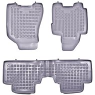 Rezaw-Plast rubber mats grey with higher edge Kia Sportage 04-08 set of 3 pcs - Car Mats