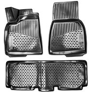 ACI TES S 13- rubber mats, raised edge and more coverage, black (set of 3) - Car Mats