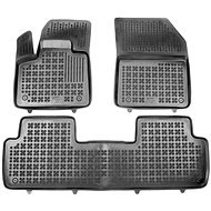 Rezaw-Plast gumové koberečky černé s vyšším okrajem Peugeot 5008, 17- sada 3 ks - Car Mats