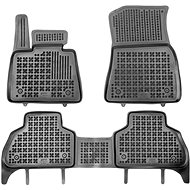 Rezaw-Plast rubber mats black with higher edge BMW X5, 18- set of 3 pcs - Car Mats