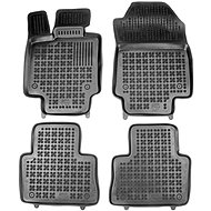 Rezaw-Plast rubber mats black with higher edge Toyota RAV4, 18- +hybrid, set of 4 - Car Mats