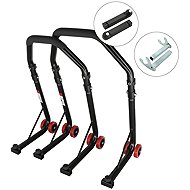 SEFIS D18 moto rack front and rear set - front rack: mandrel, rear rack: hook - Motorbike Stand