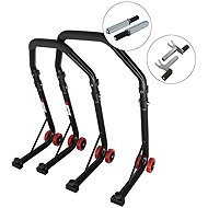 SEFIS D18 moto rack front and rear set - front rack : Single, rear rack : 2in1 - Motorbike Stand