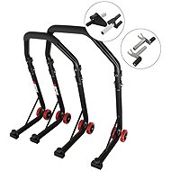 SEFIS D18 moto rack front and rear set - front rack: forks, rear rack : 2in1 - Motorbike Stand