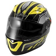 A-Pro ALLIANCE YE žlutá fluo integrální přilba M - Motorbike Helmet