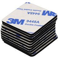 3M black double-sided sticker 30x30mm 10pcs - Double-sided tape
