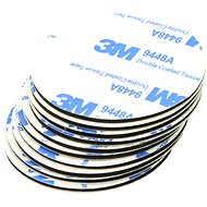 3M black double-sided sticker O50mm 10pcs - Double-sided tape