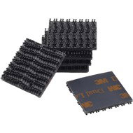 3M Dual Lock self-adhesive double-sided Velcro 25.4x25.4mm 6pcs black - Double-sided tape