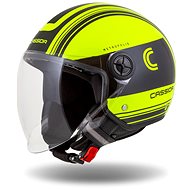 CASSIDA Helmet Handy Metropolis Safety (yellow fluo/black/reflective grey) 2023 XL (60 cm) - Scooter Helmet