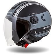 CASSIDA přilba Handy Metropolis Vision (černá matná/šedá/reflexní šedá) 2023 M (57 až 58 cm) - Scooter Helmet