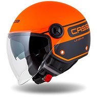 CASSIDA přilba Handy Plus Linear (oranžová matná/černá) 2023 XL (60 cm) - Scooter Helmet