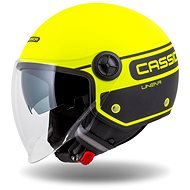 CASSIDA přilba Handy Plus Linear (žlutá fluo matná/černá) 2023 L (59 cm) - Scooter Helmet