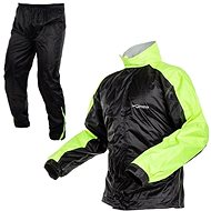 A-PRO NIAGARA L - waterproof black and yellow moto kit - Waterproof Motorbike Apparel