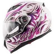 KAPPA KV27 Denver FLOWERS LADY (White, size S) - Motorbike Helmet