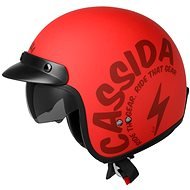 CASSIDA Oxygen Gear (red matt / black) - Motorbike Helmet