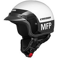 CASSIDA Shelf MFP (black/white) - Motorbike Helmet