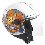 CGM Racing Cancun - White - Motorbike Helmet