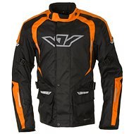 AYRTON Bruno, black / orange - Motorcycle Jacket