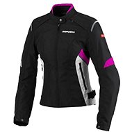 Spidi FLASH TEX LADY black / white / purple - Motorcycle Jacket