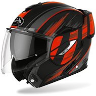 AIROH REV19 IKON Black/Orange-Matte - Motorbike Helmet