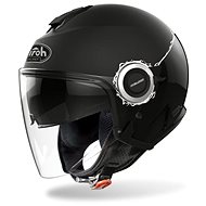 AIROH HELIOS FLUO Matte Black - Scooter Helmet