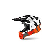 AIROH TWIST 2.0 FRAME Orange/Grey-Matte - Motorbike Helmet