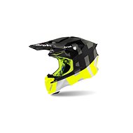 AIROH TWIST 2.0 FRAME Anthracite/Fluo-Matte - Motorbike Helmet