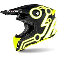 AIROH TWIST NEON Black/Yellow - Motorbike Helmet