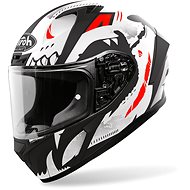 AIROH VALOR NEXY White/Black/Red - Motorbike Helmet