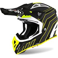 AIROH AVIATOR ACE ART Black/Fluores. - Motorbike Helmet