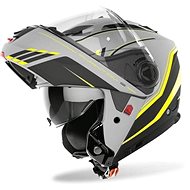 AIROH PHANTOM S BEAT Grey/Black/Fluo-Matt - Motorbike Helmet