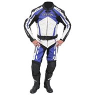 Leather pants Spark GP, blue - Motorcycle Trousers