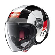 Nolan N21 Visor Spheroid Metal White 46 - Motorbike Helmet